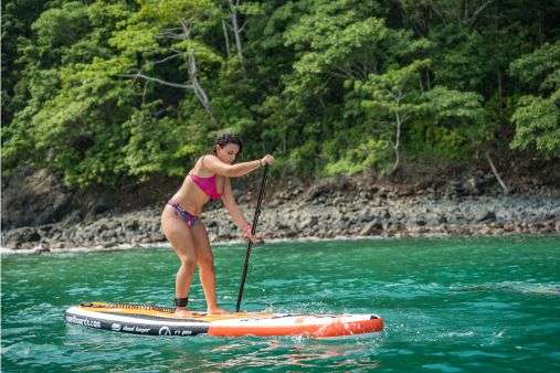 Clase de Stand Up Paddle SUP en Costa Rica